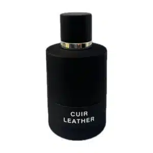 ادکلن فراگرنس ورد کیور لدر امبر لدر Fragrance World Cuir Leather حجم 100 میلی لیتر